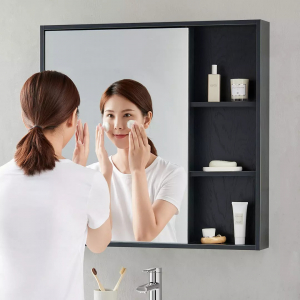 Комплект мебели для ванной комнаты Тумба и навесной шкаф Xiaomi Diiib Magnolia Slate Bathroom Cabinet 800mm (DXG78002-1031) (с керамической раковиной, без смесителя) - фото 5