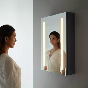 Умный зеркальный шкаф для ванной комнаты с подсветкой Xiaomi Diiib & Yeelight Smart Beauty Mirror Cabinet 500 mm (DXYSJ006) - фото 3