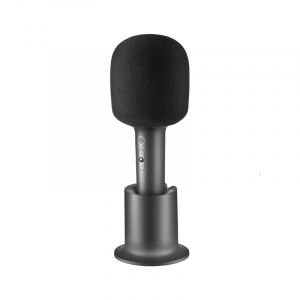 Караоке-микрофон Xiaomi Mijia Karaoke Microphone Dark Grey (XMKGMKF01YM) беспроводной микрофон для караоке конденсаторный портативный микрофон для мониторинга для детей со светодиодными световыми эффектами
