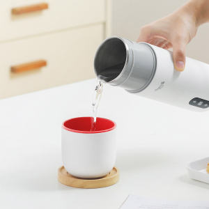 Умный термос-чайник Xiaomi Deerma Electric Heating Cup 350 ml White (DEM-DR035) - фото 4