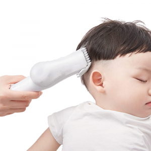 Детская машинка для стрижки с контейнером для сбора волос Xiaomi Rushan Baby Clipper Hair White (L-DH006) - фото 6