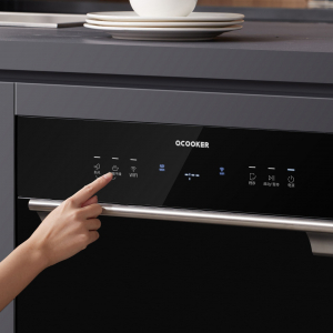 Умная посудомоечная машина Xiaomi QCOOCER Circle Kitchen AI Smart Dishwasher 8 Set - фото 4