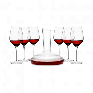 Набор для вина Xiaomi Circle Joy Crystal Wine Glass 430 ml and Decanter 1.4l