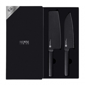 Набор кухонных ножей Xiaomi Huo Hou 2 in 1 Steel Knife Set - фото 4