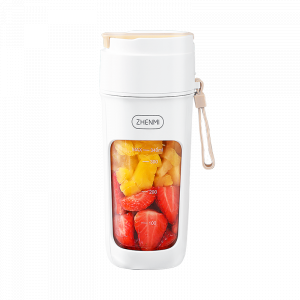 Беспроводная соковыжималка блендер Xiaomi Zhenmi Direct Drink Portable Juicing Cup 340 ml Orange (ZMGZ-J5) блендер moulinex blendeo lm2c0110 white