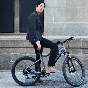Электровелосипед Xiaomi Himo C26 Electric Bicycle Grey - фото 3