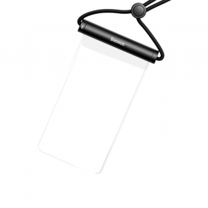 Водонепроницаемый чехол для смартфона Xiaomi Baseus Cylinder Slide-cover Waterproof Bag Black (ACFSD-E01) - фото 4