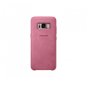 Чехол Alcantara Cover Galaxy S8+ Pink (EF-XG955)