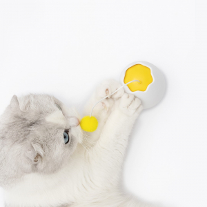 Интерактивная игрушка для кошек Xiaomi Furrytail Life Eggshell Electric Toy White