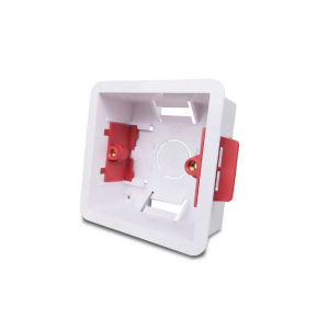 Монтажная коробка подрозетник для гипсокартона YouSmart Wall Switch Box PVC 69х69х34mm - фото 1