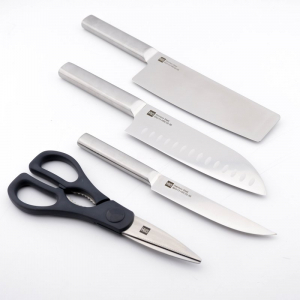 Набор кухонных ножей с подставкой Xiaomi HuoHou Stainless Steel Kitchen Knife Set (HU0095) - фото 3