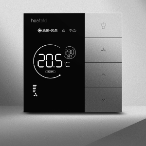 Умный термостат для кондиционера и теплого пола Xiaomi Heatcold Smart Thermostat Air Conditioner And Floor Heating  Systems Black (TH1230T) - фото 2