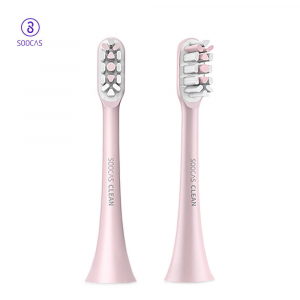 Сменные насадки для зубной щетки  Soocas Soocare X3 Pink (2 шт)