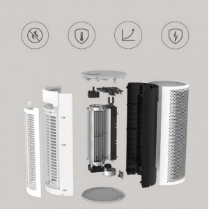 Умный индукционный керамический обогреватель Xiaomi ARDOR Human Body Intelligent Induction PTC Ceramic Heater (17AH01QKW) - фото 8