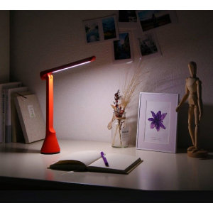 Беспроводная складывающаяся настольная лампа Yeelight Rechargeable Folding Desk Lamp Red (YLTD11YL)