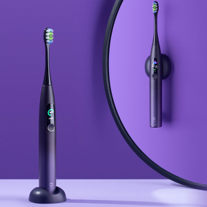 Электрическая зубная щетка Xiaomi Oclean X Pro Smart Sonic Electric Toothbrush Purple (Международная версия) - фото 3