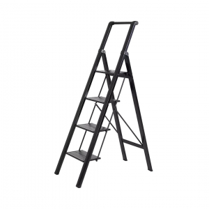 Четырёхступенчатая складная лестница Xiaomi Mr. Bond Herringbone Household Folding Ladder Black