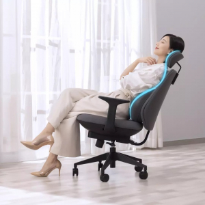 Умное офисное кресло Xiaomi Backrobo Smart Office Chair C1 Black - фото 5