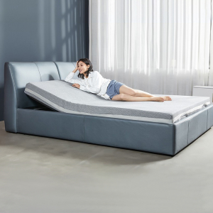 Умная двуспальная кровать Xiaomi 8H Milan Smart Electric Bed DT1 1.8 m Grey Blue (умное основание и матрас с эффектом памяти MJ) - фото 3