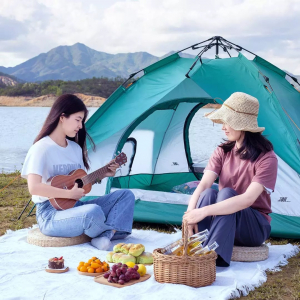 Быстросборная автоматическая палатка Xiaomi Chao Multi-scene Quick-opening Tent Sea Blue (YC-SKZP01) - фото 5