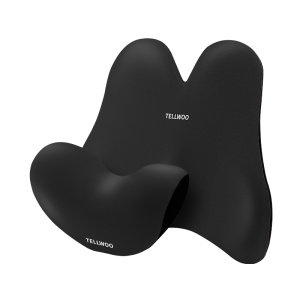 Комплект ортопедических подушек для шеи и поясницы Xiaomi Tellwoo Memory Foam Headrest Lumbar Support Set Black