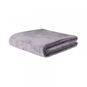 Теплый антибактериальный плед Xiaomi Como LIiving Warm Fleece Antibacterial Blanket Grey (180х200 см)
