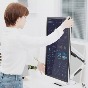 Настольный кронштейн для монитора Xiaomi Loctek Single-screen Monitor Stand 17-32” White - фото 5