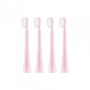 Сменные насадки для зубной щетки Xiaomi Coficoli Childrens Sonic Electric Toothbrush Pink (4 шт) сменные насадки для зубной щетки soocas x3 2шт розовые 9603210000
