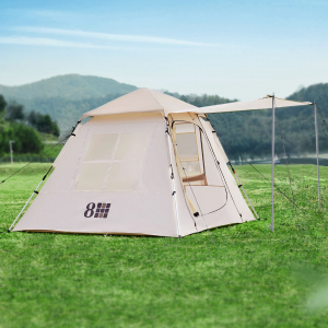 Быстросборная автоматическая палатка Xaiomi 8H Outdoor Сamping Quick Open Automatic Tent Beige (HAT) - фото 4