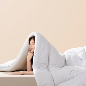 Зимнее одеяло Xiaomi 8H Super Soft Technology Penguin Warm Quilt D11 Grey 1840g (200x230cm) - фото 4