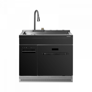 Модульная мойка с посудомоечной машиной и кондиционером Xiaomi Mensarjor Air Conditioner Integrated Sink Dishwasher 12 sets 900mm (JJS-W91-DA) умная посудомоечная машина xiaomi mijia smart independent built in dual purpose dishwasher 16 sets n1 qmdw1602m