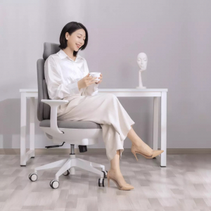 Умное офисное кресло Xiaomi Backrobo Smart Office Chair C1 White - фото 3