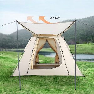 Быстросборная автоматическая палатка Xaiomi 8H Outdoor Сamping Quick Open Automatic Tent Beige (HAT) - фото 5