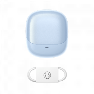 Беспроводные наушники Xiaomi Baseus Bowie M3 True Wireless Bluetooth Headset Active Noise Cancellation Blue беспроводные наушники baseus encok true wireless w09 зеленые ngw09 06