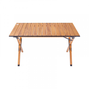 Портативный складной стол Xiaomi 8H Outdoor Picnic Camping Table Wood (HFD) - фото 1