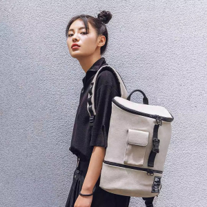 Влагозащищенный рюкзак Xiaomi 90 Points Fashion Chic Backpack Waterproof Red (Size M) - фото 4