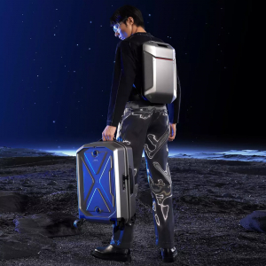 Чемодан-трансформер  UREVO Suitcase EVA 21 дюйм Deep Blue - фото 4