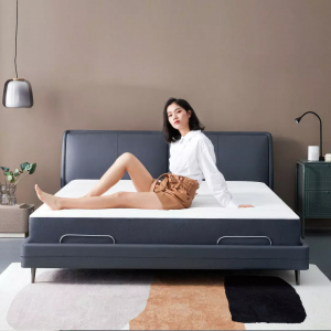 Умная двуспальная кровать Xiaomi 8H Smart Electric Bed Pro Milan RM 1.8 m Gray Blue (умное основание и латексный матрас Schcott) - фото 3