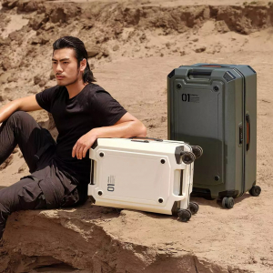 Чемодан Xiaomi UREVO Suitcase Sahara Army 24 дюйма Dark Green - фото 3