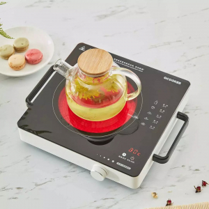 Электрическая керамическая плита Xiaomi Qcooker Kitchen Small Square Electric Ceramic Stove Black (CR-DT01) - фото 3
