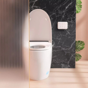 Умный унитаз  Small Whale Wash Antibacterial Smart Toilet 305 mm White (Версия с просушкой теплым воздухом) - фото 3
