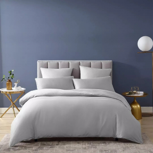Комплект постельного белья Xiaomi Amain Bed Sheets 1.8m Grey - фото 2