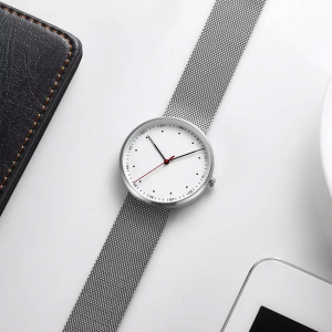 Кварцевые наручные часы Xiaomi Twenty Seventeen Quartz Leather Strap Black - фото 6