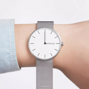 Кварцевые наручные часы Xiaomi Twenty Seventeen Quartz Light Fashion Beautiful Silver