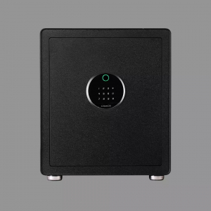 Умный электронный сейф с датчиком отпечатка пальца Xiaomi CRMCR Cayo Anno Fingerprint Safe Deposit Box 45Z Black (BGX-X1-45MP)