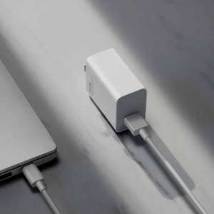 Оригинальное зарядное устройство Xiaomi Mi Fast Charger USB / Type-C Interface GaN Travel Charger 55W White (MDY-12-EQ) - фото 5