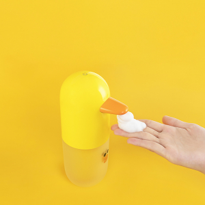 Автоматический дозатор для мыла Xiaomi Linefriends Auto Induction Foaming Hand Cleaner Yellow - фото 4