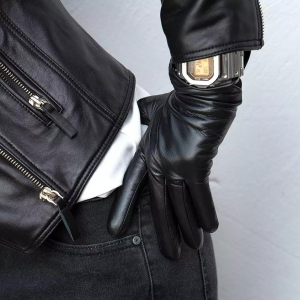 Кожаные перчатки Xiaomi Mi Qimian Touch Gloves Woman размер XL (STW703A)