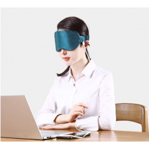 Согревающая маска для глаз Xiaomi PMA Graphene Heat Silk Blindfold Green