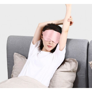 Согревающая маска для глаз Xiaomi PMA Graphene Heat Silk Blindfold Pink - фото 2